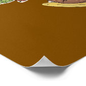 Dinosaur Kostuum Kinderfeest Poster (Hoek)