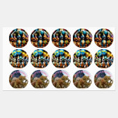 Dinosaur Labels (Vel)