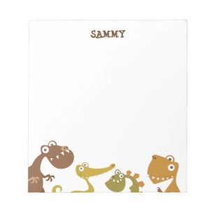 Dinosaur Land Blocnote