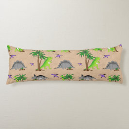 Dinosaur Land Cute Dino Lichaamskussen