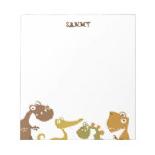 Dinosaur Land Notitieblok (Voorkant)