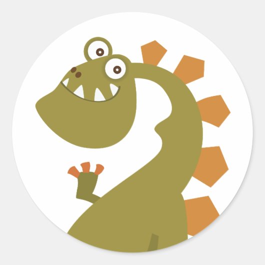 Dinosaur Land Sticker (Voorkant)