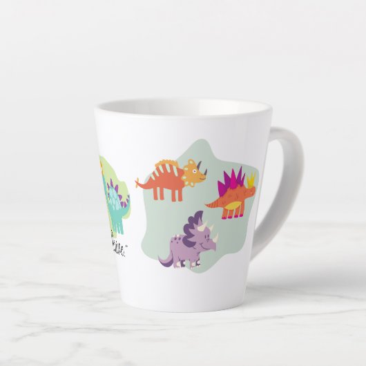 Dinosaur Latte Mok (Rechterhoek)
