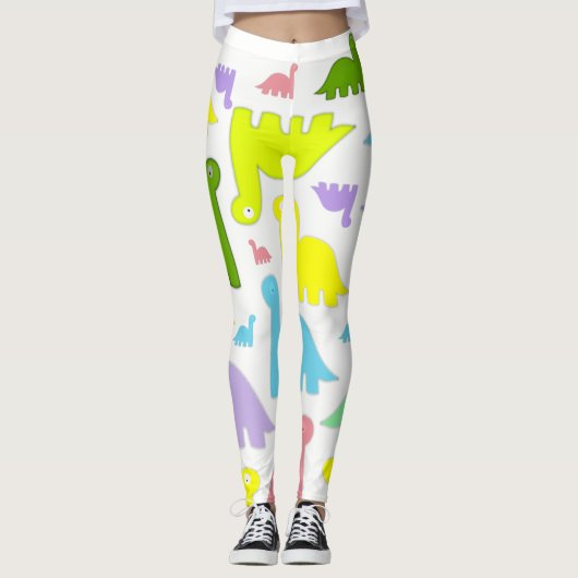 Dinosaur-Leggings Leggings (Voorkant)