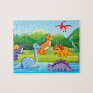 Dinosaur Legpuzzel