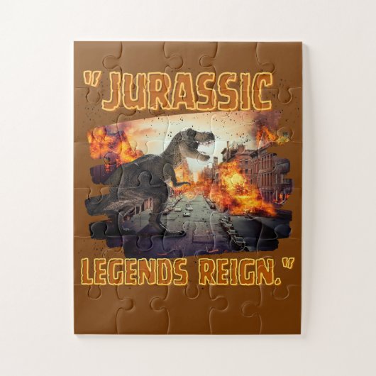 DINOSAUR LEGPUZZEL (Verticaal)