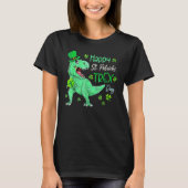 Dinosaur Leprechaun Happy St Pat T-Rex St Patrick' T-shirt (Voorkant)