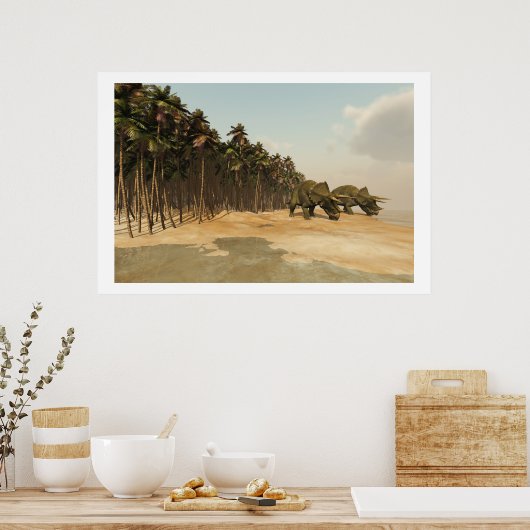 DINOSAUR LIFE PRINT (Keuken)