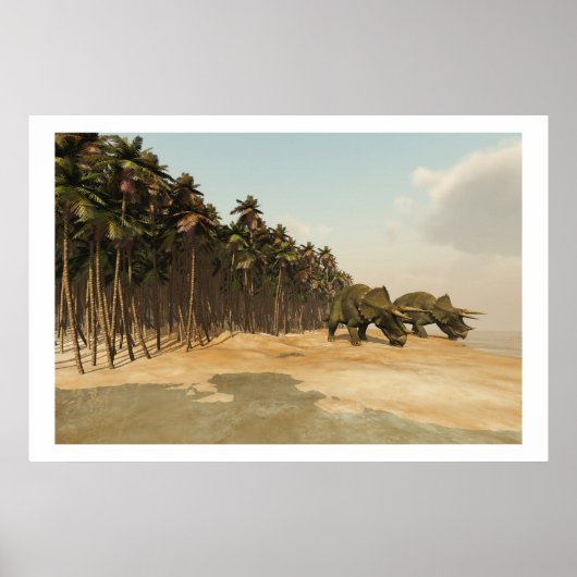 DINOSAUR LIFE PRINT (Voorkant)