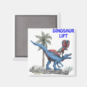 Dinosaur Lift Magneet (Voorkant / Achterkant)
