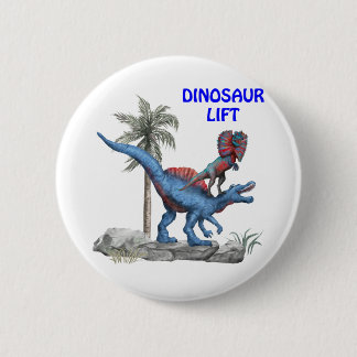 Dinosaur Lift Ronde Button 5,7 Cm