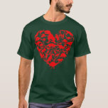 Dinosaur Love Heart Cute Valentijnsdag Boys Kinder T-shirt<br><div class="desc">Dinosaur Love Heart Cute Valentines Day Boys Kids Toddlers</div>