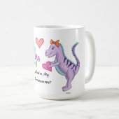 Dinosaur Love Koffiemok (Voorkant rechts)