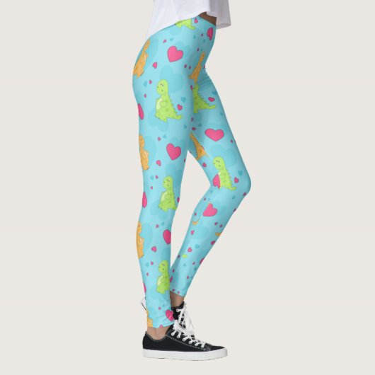Dinosaur Love Leggings (Rechts)
