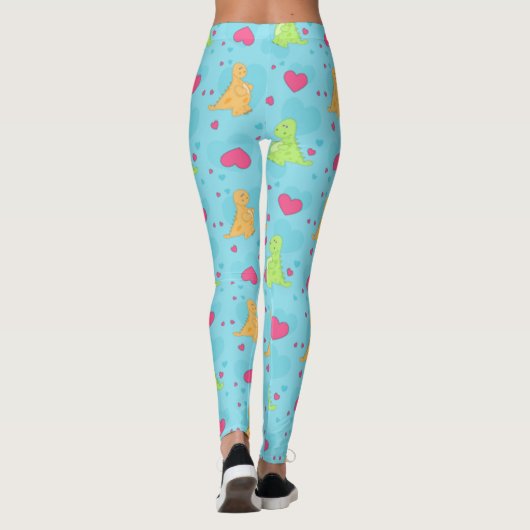 Dinosaur Love Leggings (Achterkant)