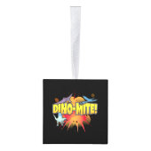 Dinosaur Lover Dynamite Dino-mite Pun Decoratie (Rechts)