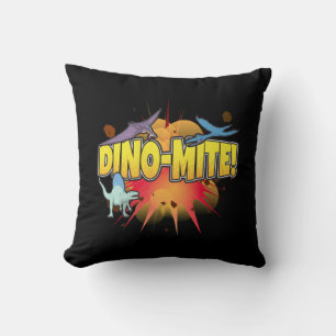 Dinosaur Lover Dynamite Dino-mite Pun Kussen