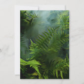 Dinosaur maakt zich klaar voor een ROAR-uitnodigin Kaart (Achterkant)