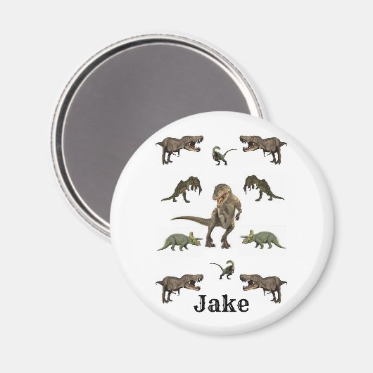 Dinosaur Magnet (Voorkant / Achterkant)