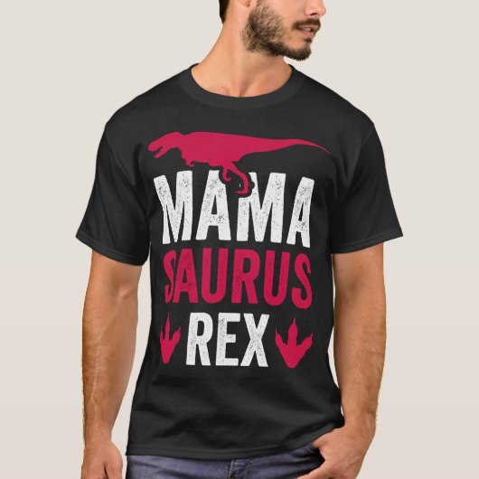 Dinosaur Mamasaurus Rex T-shirt (Voorkant)