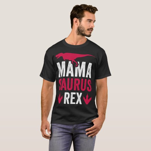 Dinosaur Mamasaurus Rex T-shirt (Voorkant volledig)