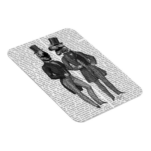 Dinosaur Mannen luiden de nacht uit Magneet (Rechterzijde)