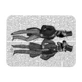 Dinosaur Mannen luiden de nacht uit Magneet (Horizontaal)