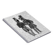 Dinosaur Mannen luiden de nacht uit Notitieboek (Rechterzijde)