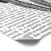 Dinosaur Mannen luiden de nacht uit Poster (Hoek)