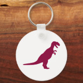 Dinosaur Maroon Sleutelhanger (Voorkant)