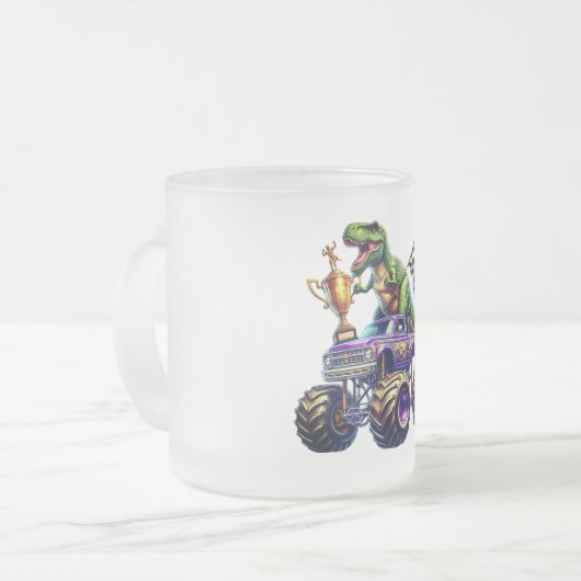 Dinosaur matglas koffiemok (Voorkant links)