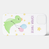Dinosaur met ballonnen Case-Mate iPhone case (Achterkant (horizontaal))