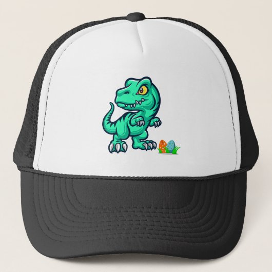 dinosaur met eieren trucker pet (Voorkant)