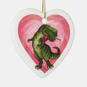 Dinosaur met Roos BE Mijn Ornament (Rechts)