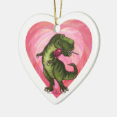 Dinosaur met Roos BE Mijn Ornament (Links)