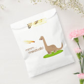 Dinosaur Meteor Meatballen Bedankzakje (Gezegeld)