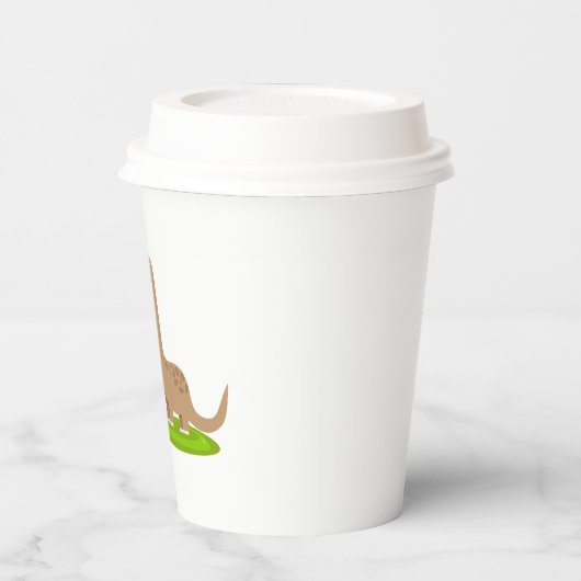 Dinosaur Meteor Meatballen Papieren Bekers (Links)