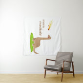 Dinosaur Meteor Meatballen Wandkleed (In Situ (horizontaal))