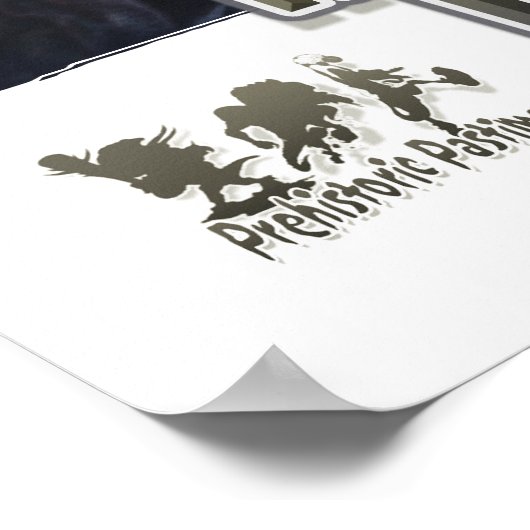 Dinosaur MMA Fighters Poster (Hoek)