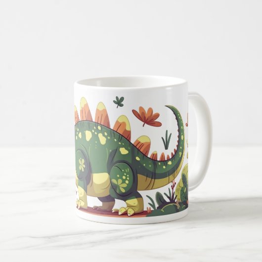 Dinosaur-Mok - Roarsome Adventure Koffiemok (Voorkant rechts)
