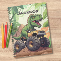 Dinosaur Monster Truck Custom Terug naar School