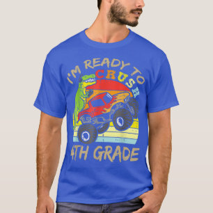 Dinosaur Monster Truck Ik ben klaar om te snoeien T-shirt
