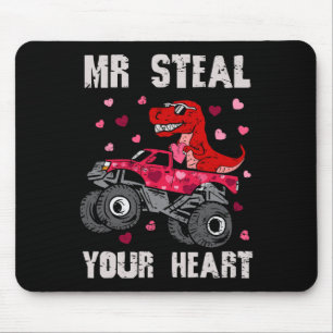 Dinosaur Monster Truck T Rex V meneer steelt je ha Muismat