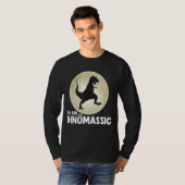 Dinosaur Moon Retro Rex Dinomassic uit het Krijt T-shirt (Voorkant volledig)