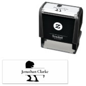 Dinosaur Name Self-Inking T Rex Stamp Zelfinktende Stempel (In situ)