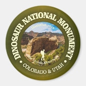 Dinosaur Nationaal Monument (NM) Magneet (Voorkant)