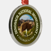 Dinosaur Nationaal Monument (NM) Metalen Ornament (Rechts)