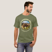 Dinosaur Nationaal Monument (NM) T-shirt (Voorkant volledig)