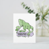 Dinosaur Nationaal Monument Utah Briefkaart (Staand voorkant)