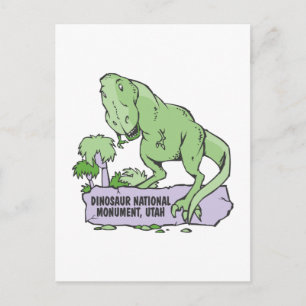 Dinosaur Nationaal Monument Utah Briefkaart